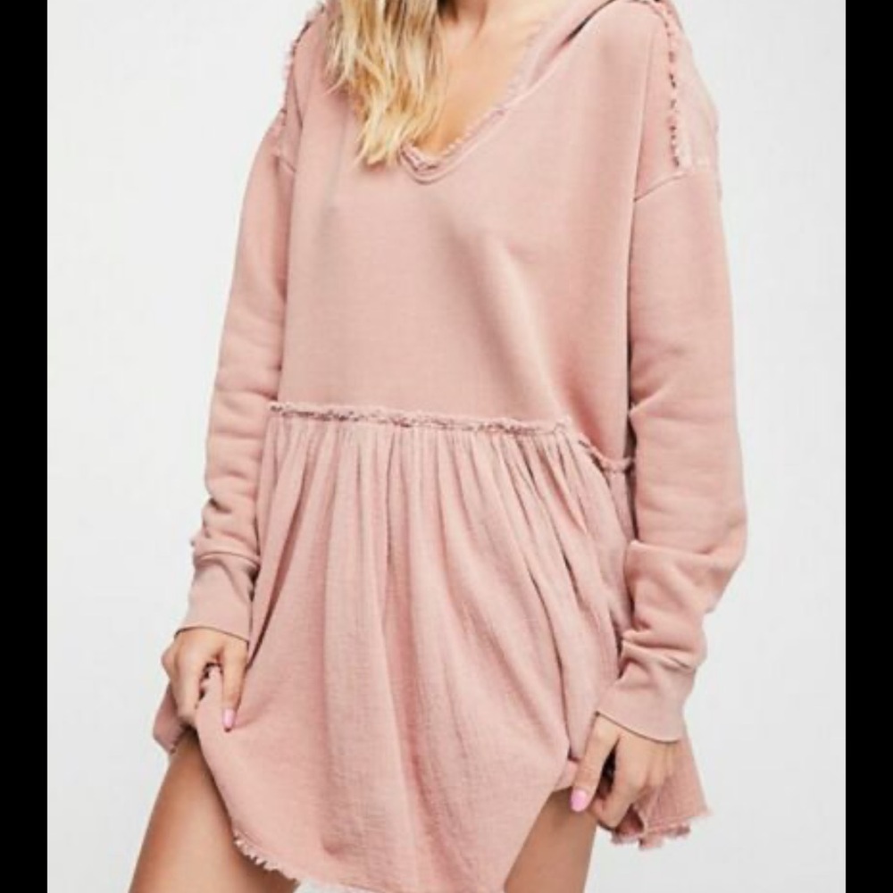Free people summer dreams pullover hoodie